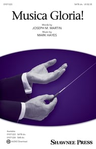 Musica Gloria! SATB choral sheet music cover Thumbnail